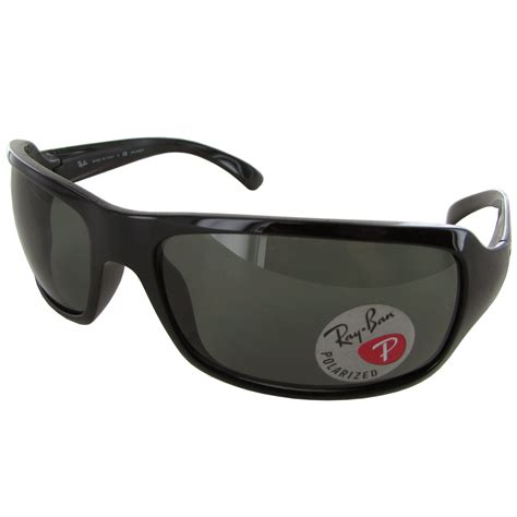 ray ban rb4075 rectangular sunglasses.